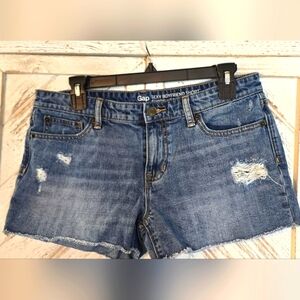 Gap  Sexy Boyfriend Short Women's Blue Denim Shorts